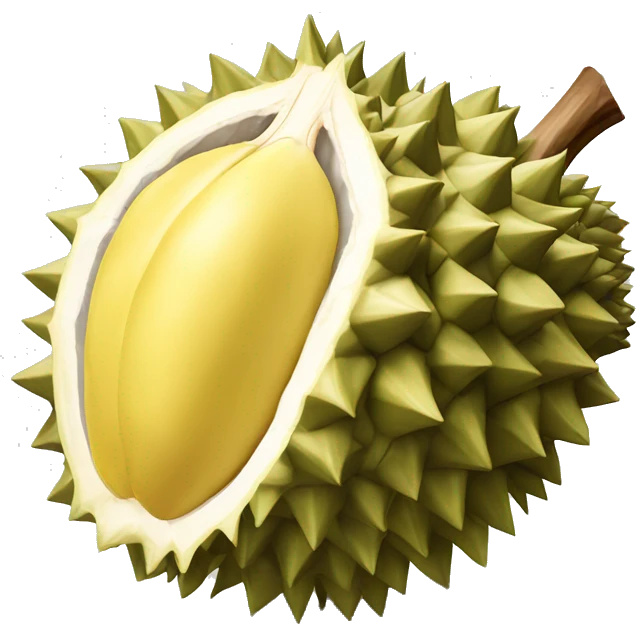 Durian fruit emoji
