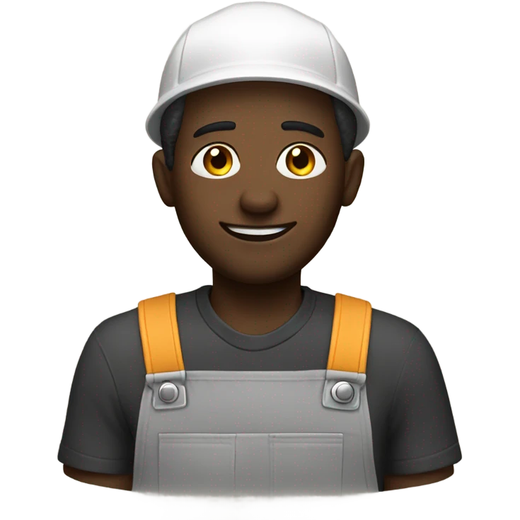 Black handyman  emoji