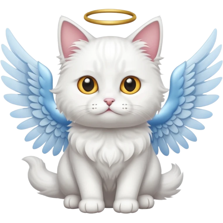 a cat with wings emoji