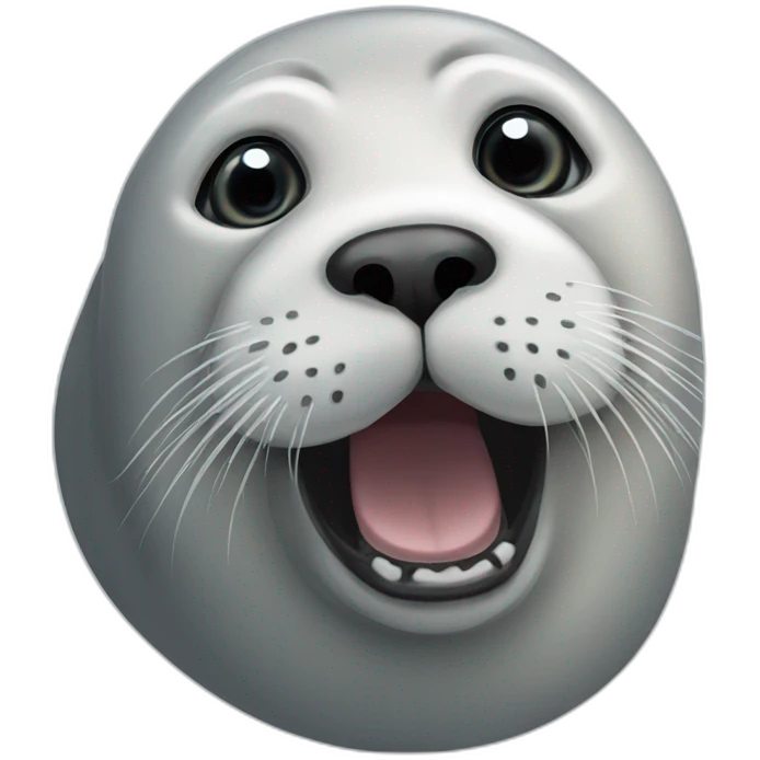bearded seal emoji