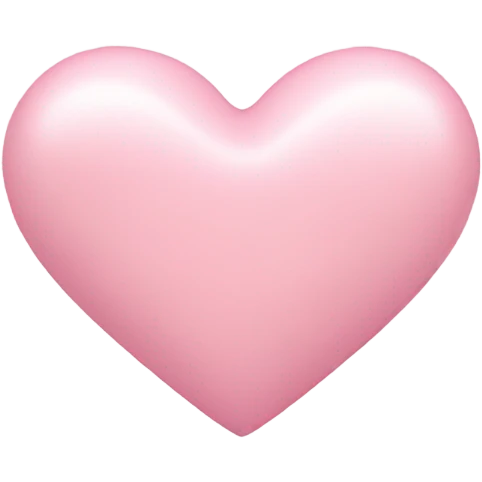 Light pink heart with bowed floating around  emoji