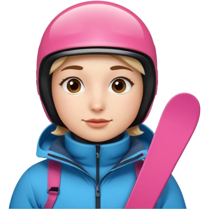 skiing emoji