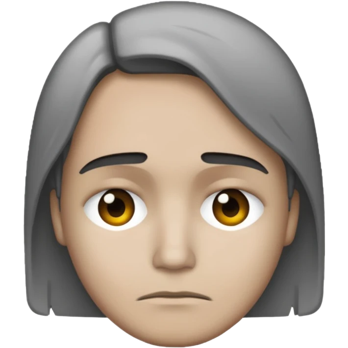 Make this emoji: 😔 but make it look like Microsoft  emoji