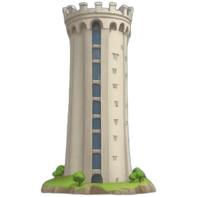 Bayterek tower emoji