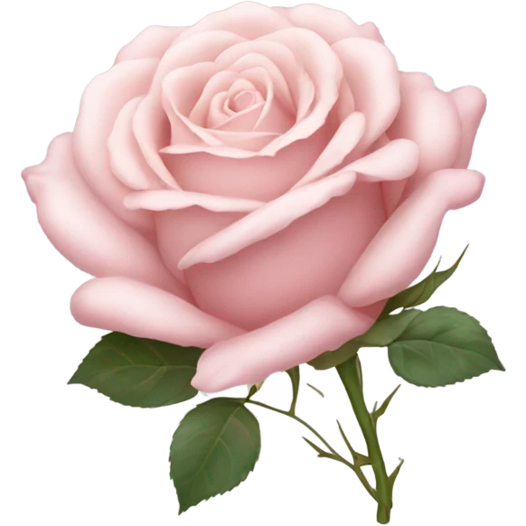 light pink rose light pink rose emoji