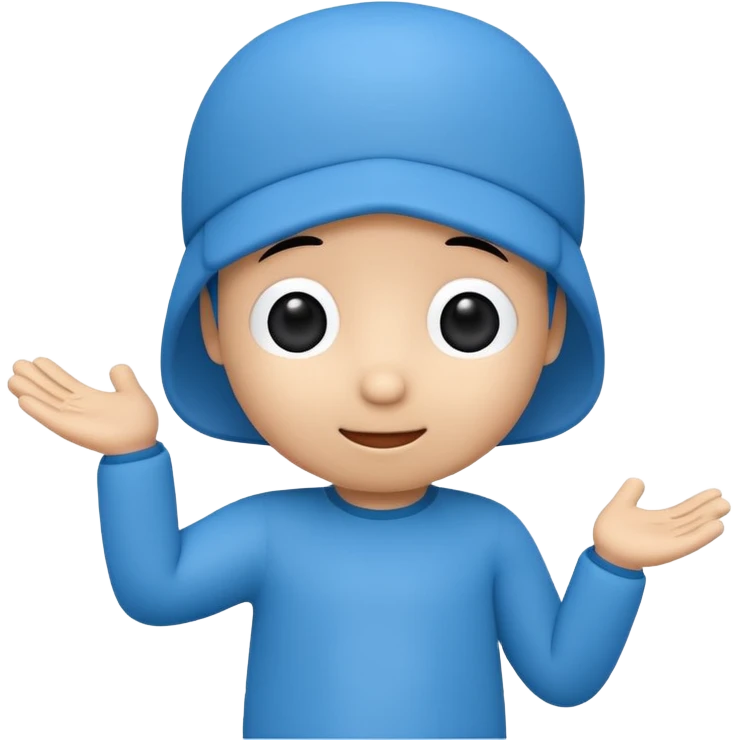 a Pocoyo emoji