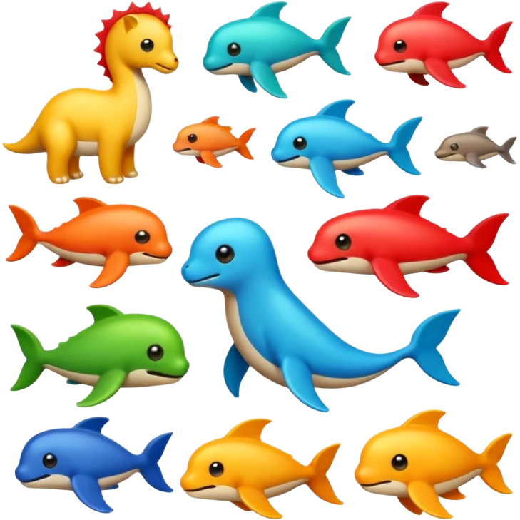 Animali immaginari emoji