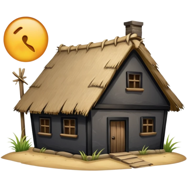 casa pobre emoji