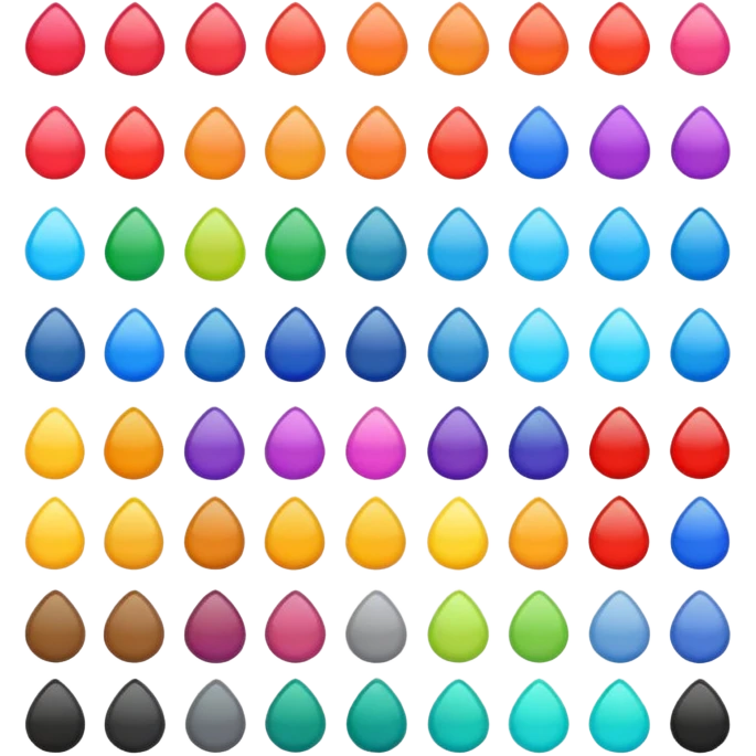 color palette emoji