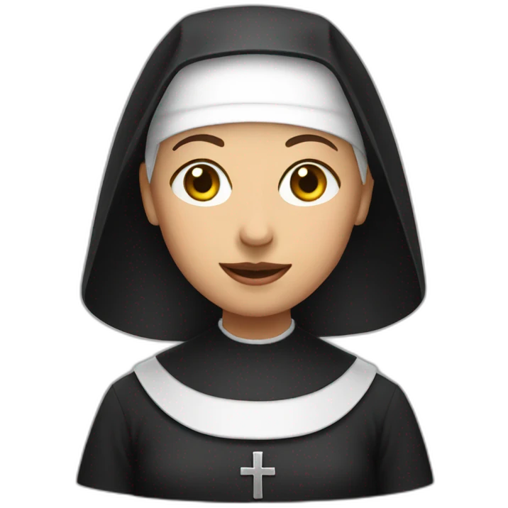 a nun emoji