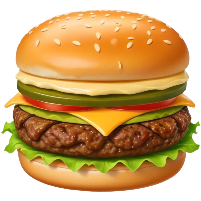 mcdonald's burger emoji