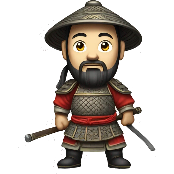 high quality chinese yuan dynasty guard emoji