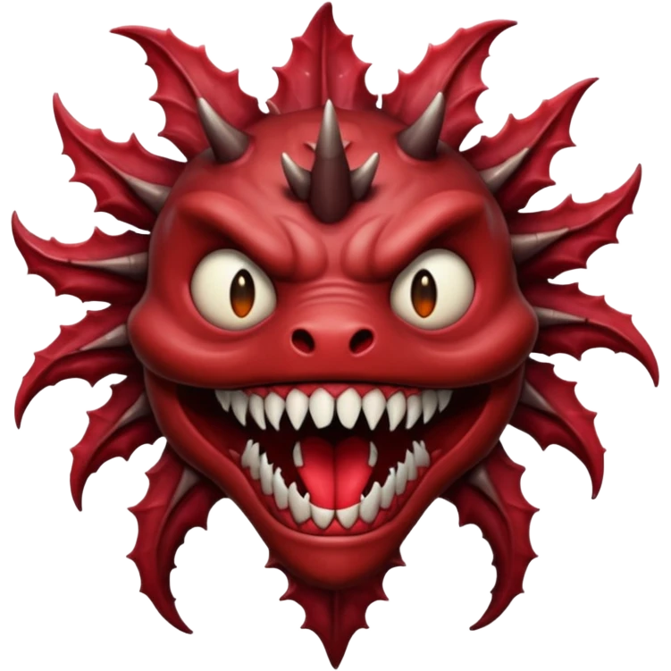 maak een emojie van de demogorgean van stranger things  emoji