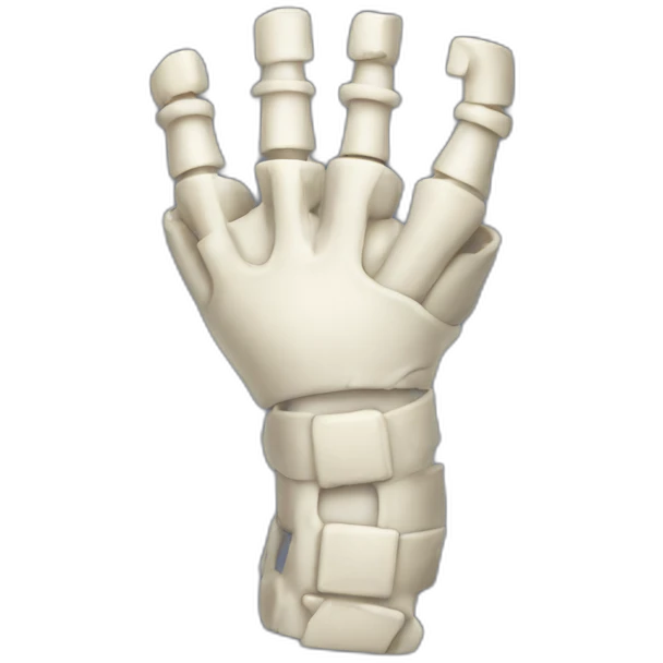broken arm bone emoji