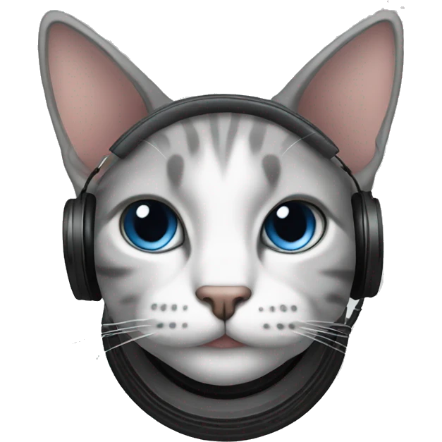 Cat DJ emoji