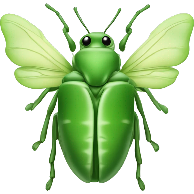 Mante religieuse femelle verte l’insecte  emoji