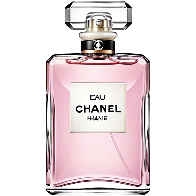 Chanel eau tendre round emoji