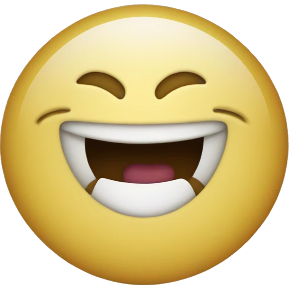 happy face with filter mustache emoji