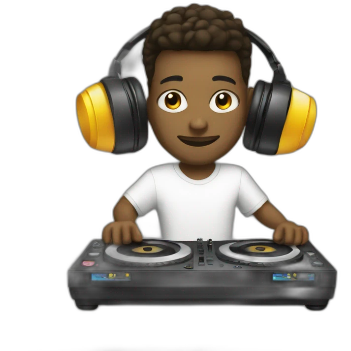 DJ emoji