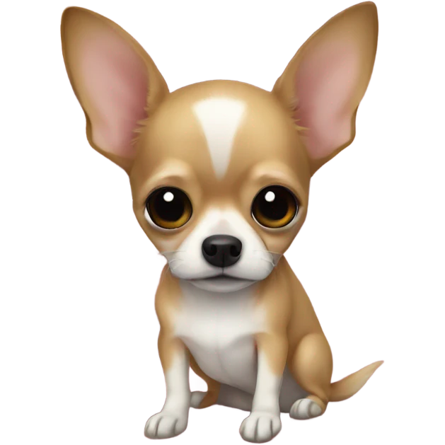 Chihuahua on blanket  emoji