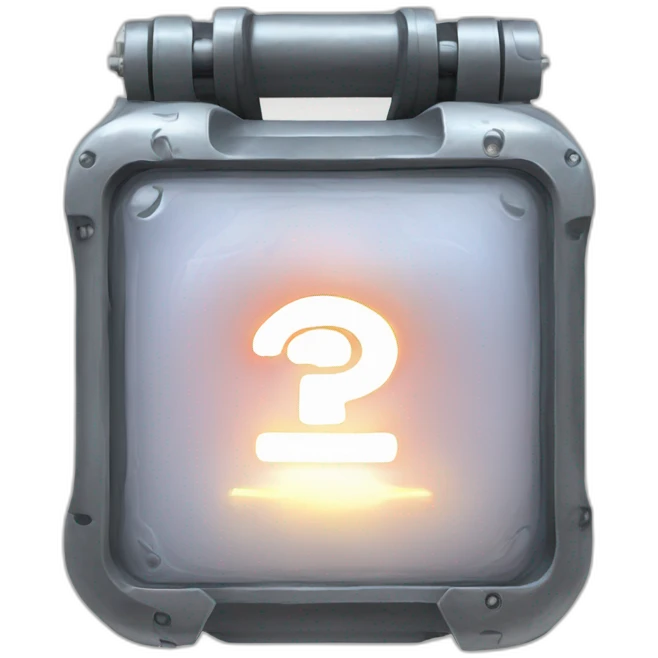 flux capacitor glowing emoji