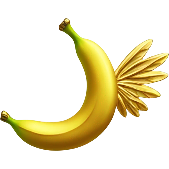 https://www.emojis.com/emoji/gold-banana-40z2jQvzCEa and https://www.emojis.com/emoji/letters-xaequa-and-with-wings-BRYp1PWtQ9R emoji