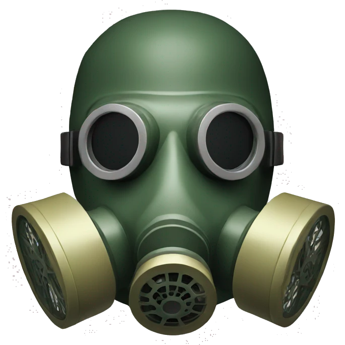 gas mask emoji
