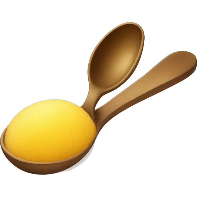 spoon with sugar emoji