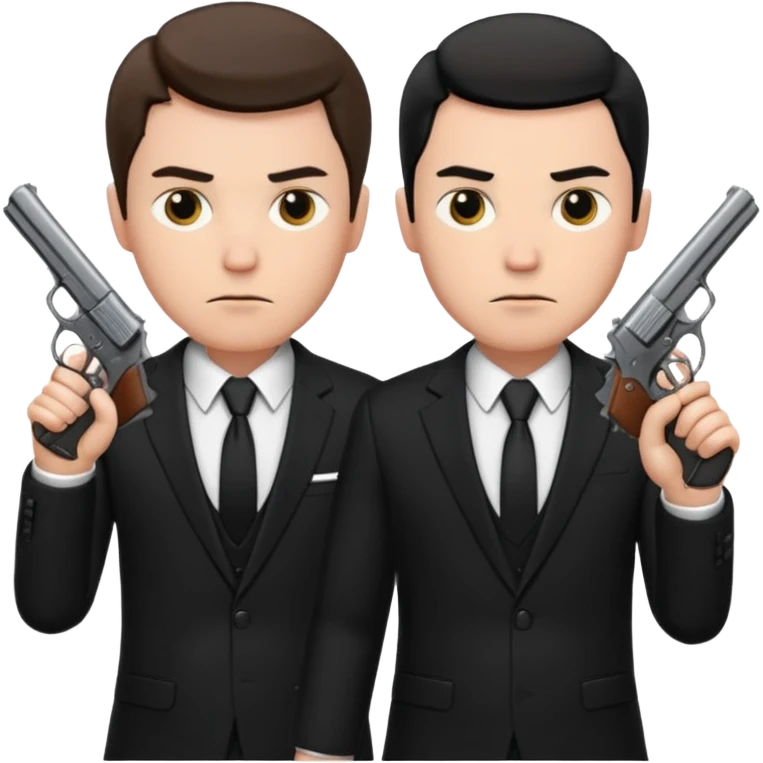 2 mafia members emoji