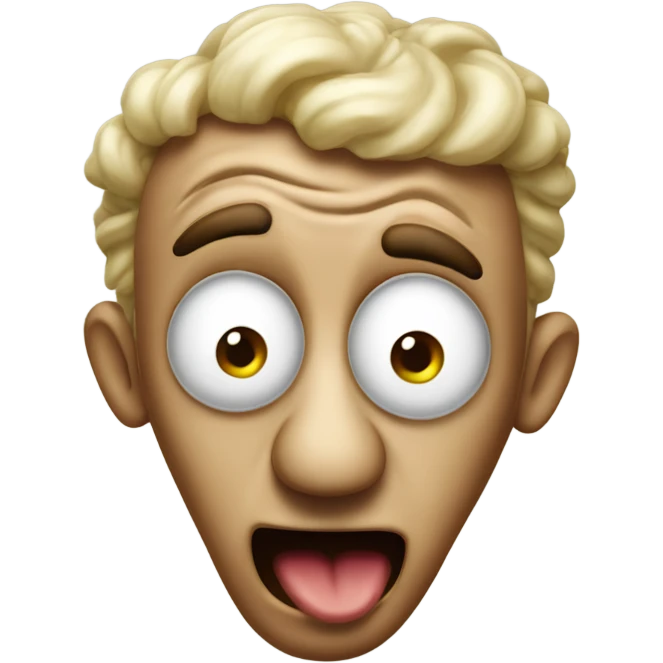 Shocked looking oompah loompah  emoji
