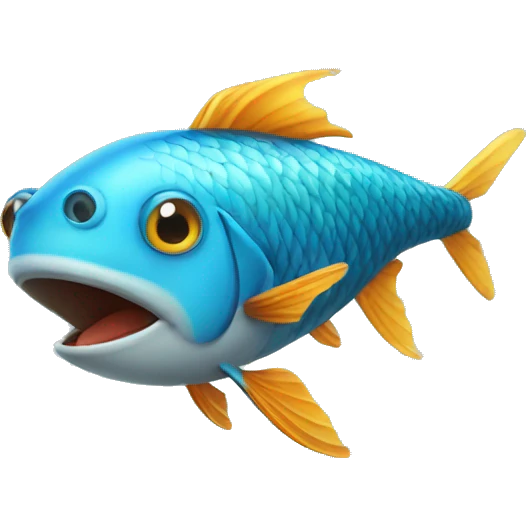 Flying fish emoji