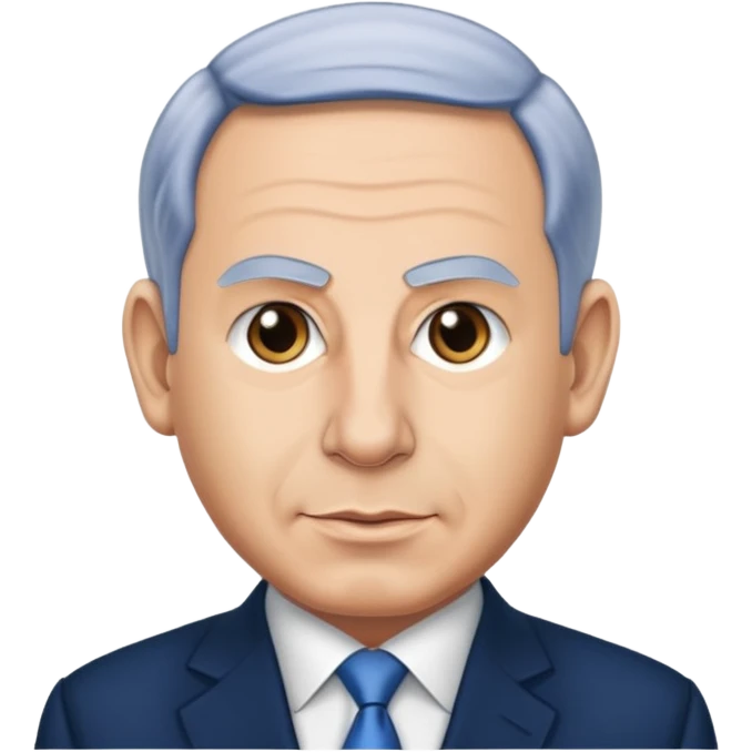 benjamin netanyahu full high  emoji
