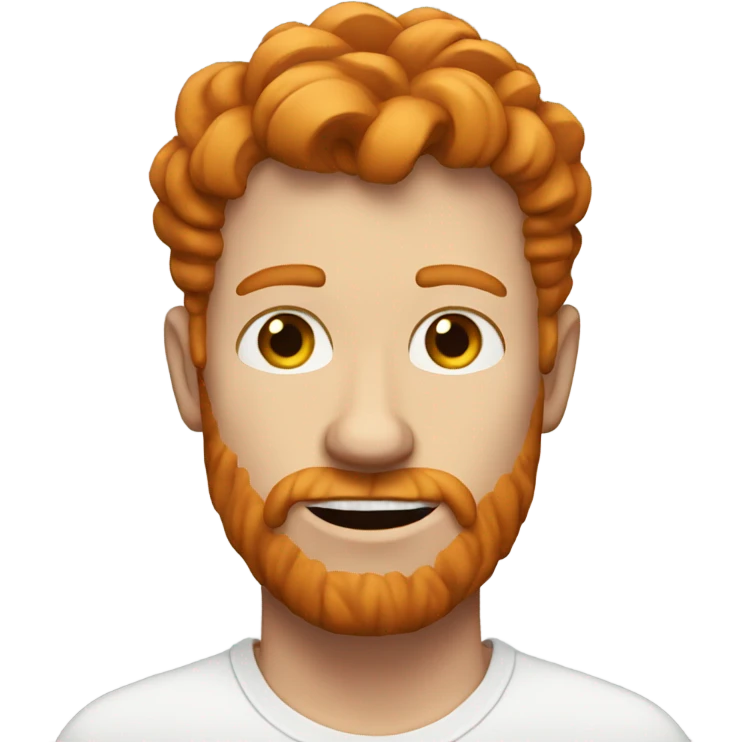 Ginger man that is hot emoji