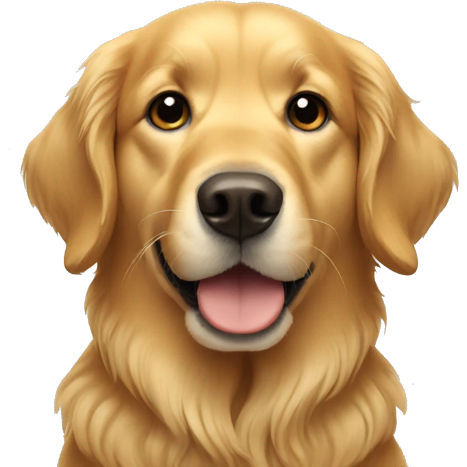 golden retriever  emoji