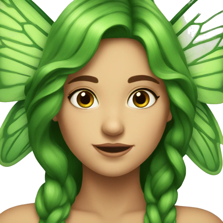 Mariposa verde  emoji