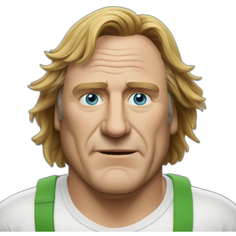Depardieu surf emoji