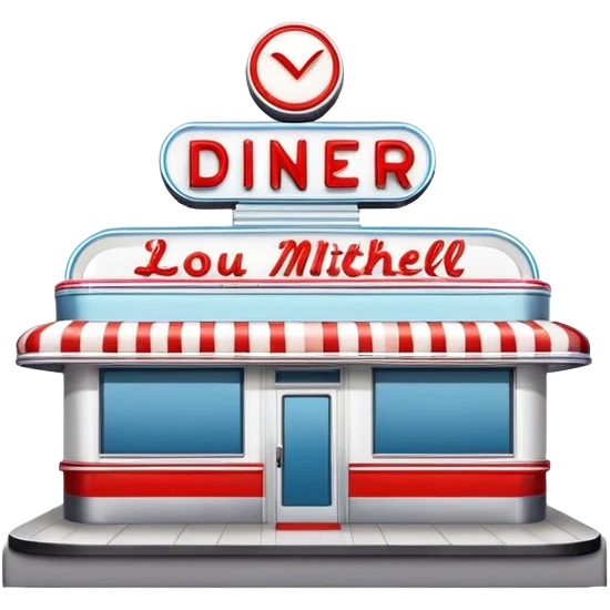 Lou Mitchell’s Diner Chicago emoji