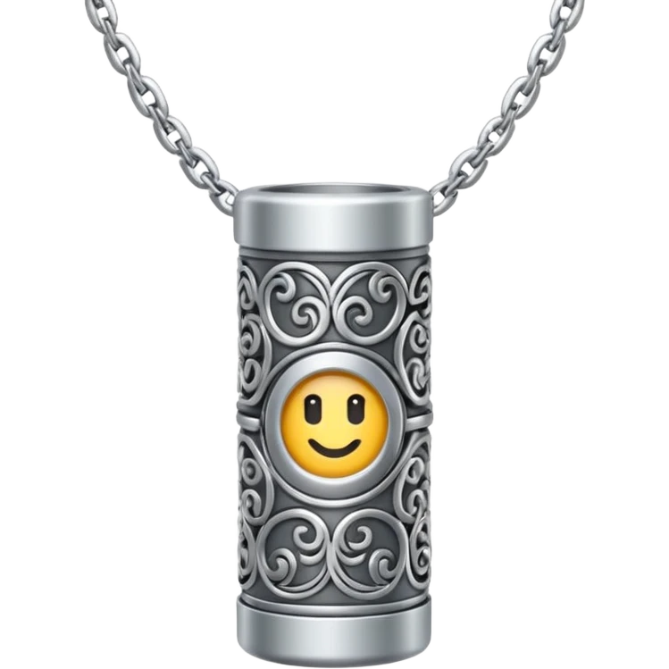 cylindrical   necklace  emoji