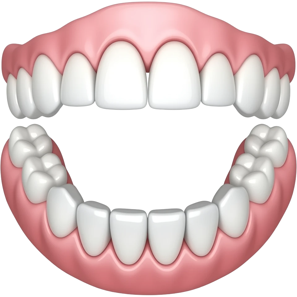 a partial denture emoji