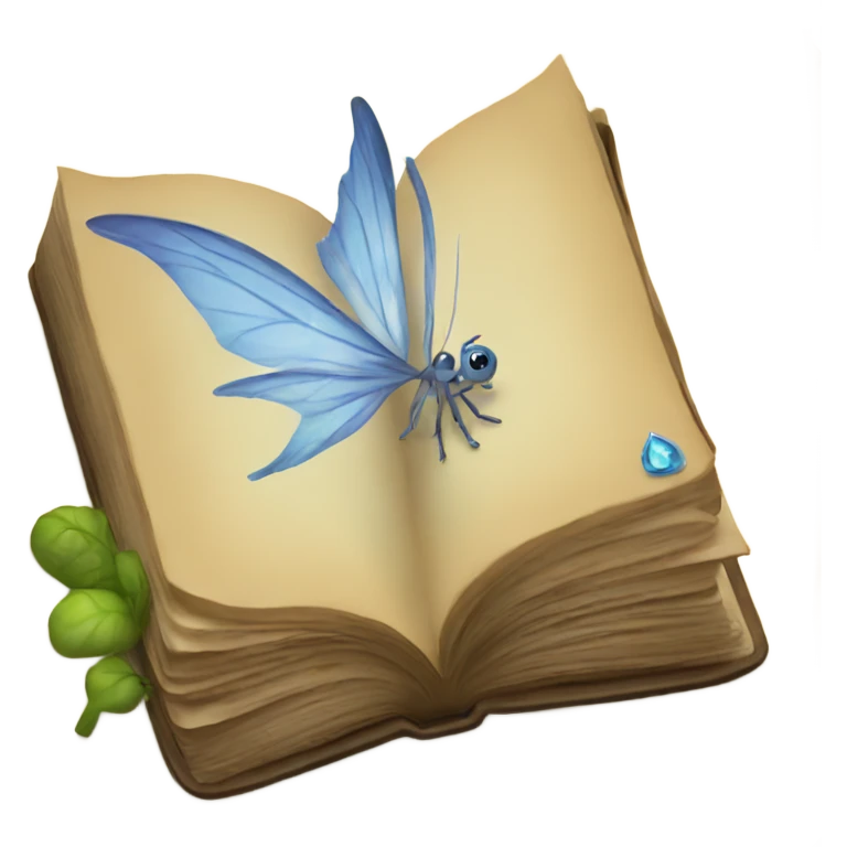 Fairy tale book emoji