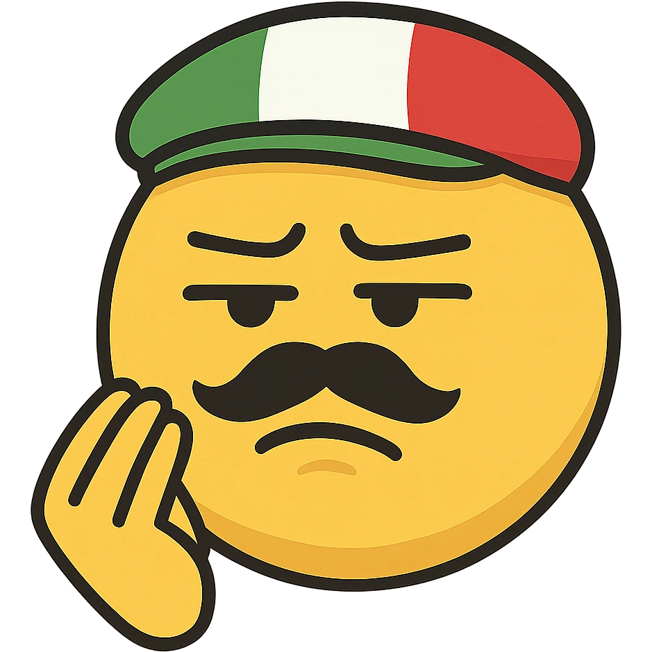 Italian meme emoji style 1 emoji