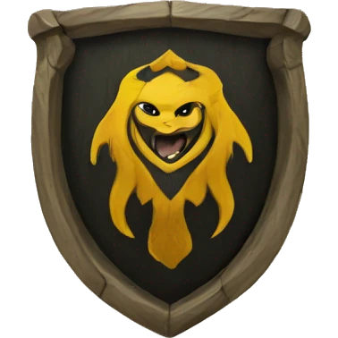 Hufflepuff crest emoji