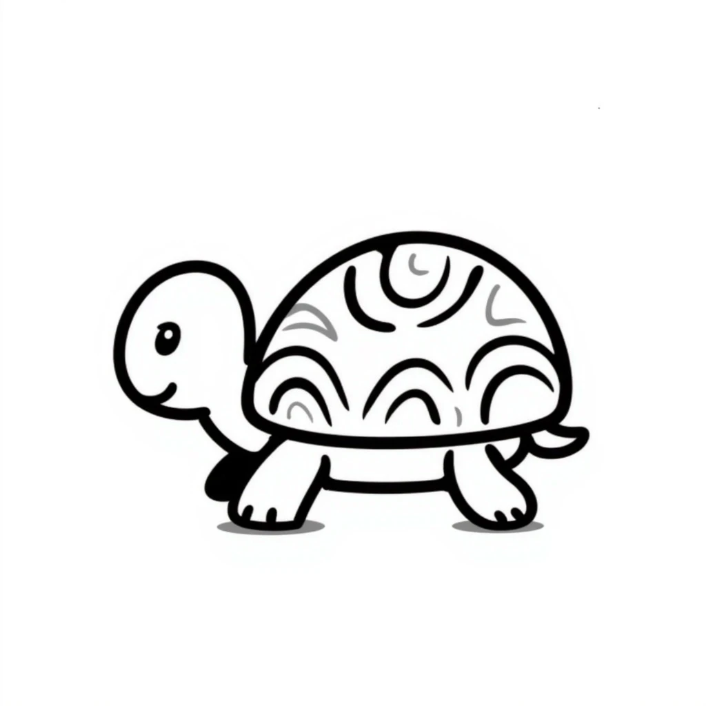 A brown turtle emoji