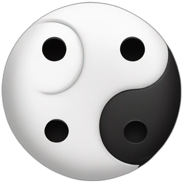 yin yang emoji