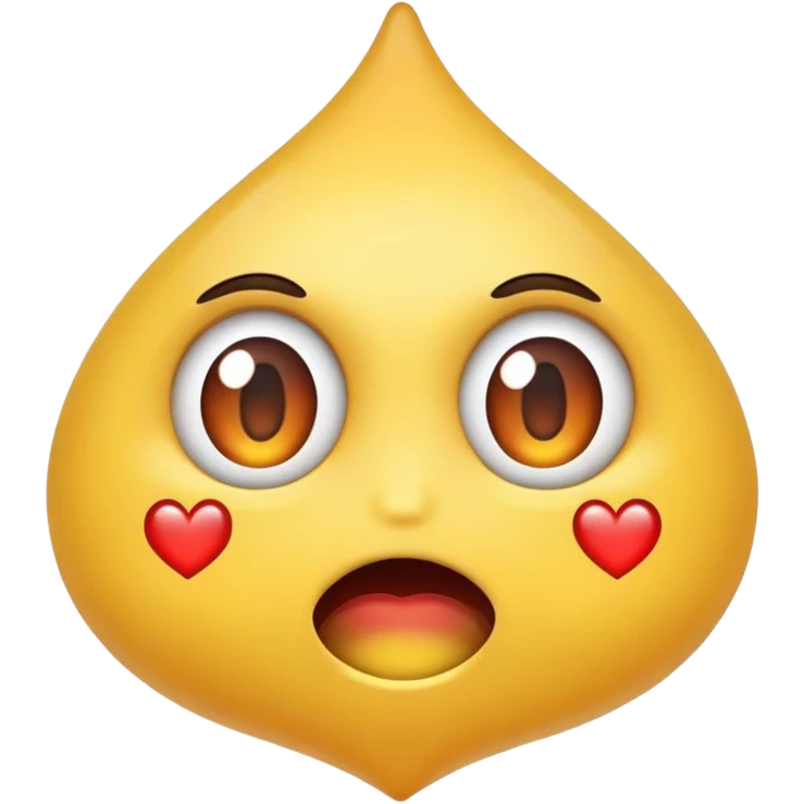 Jawdrop with hearteyes emoji emoji