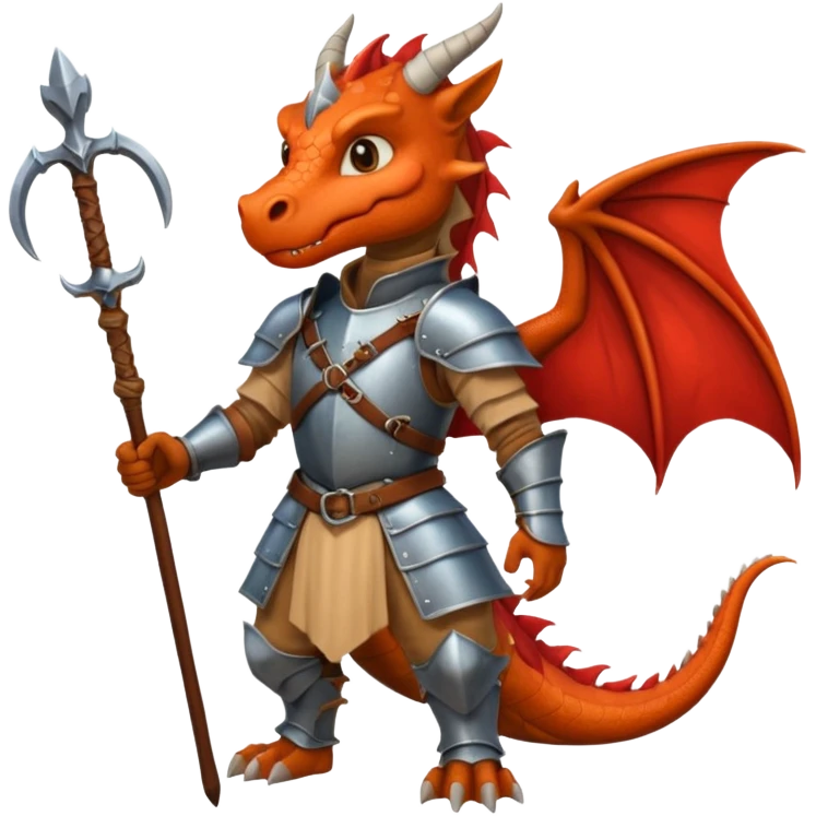 a dragon tamer in medieval time emoji