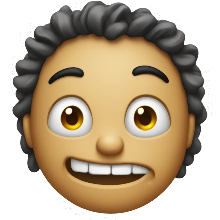 mad apple emoji