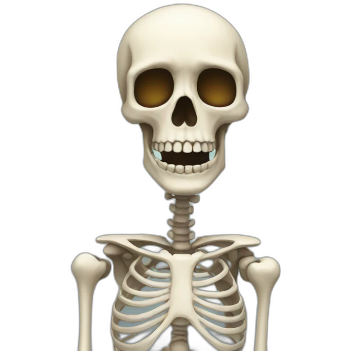 skeleton emoji