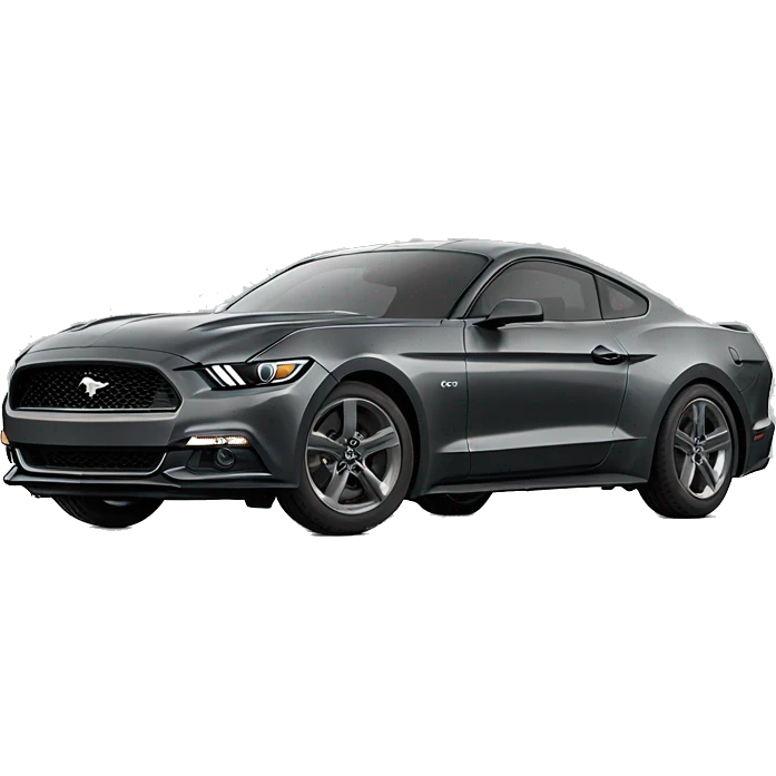 2017 ford mustang dark gray emoji