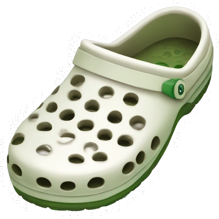 Crocs shoes  emoji